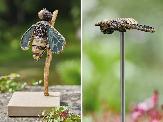 Sculpture Bronze Abeille