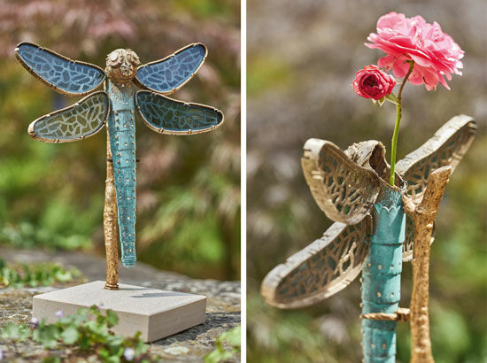 Sculpture Bronze Libellule